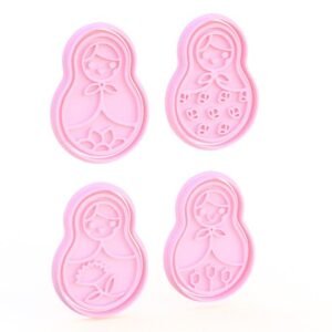 Matryoshka Toy Cookie Cutter Set Of 4