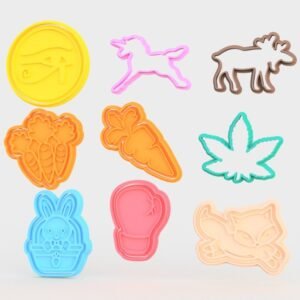 Misc Cookie Cutter Set Of 9