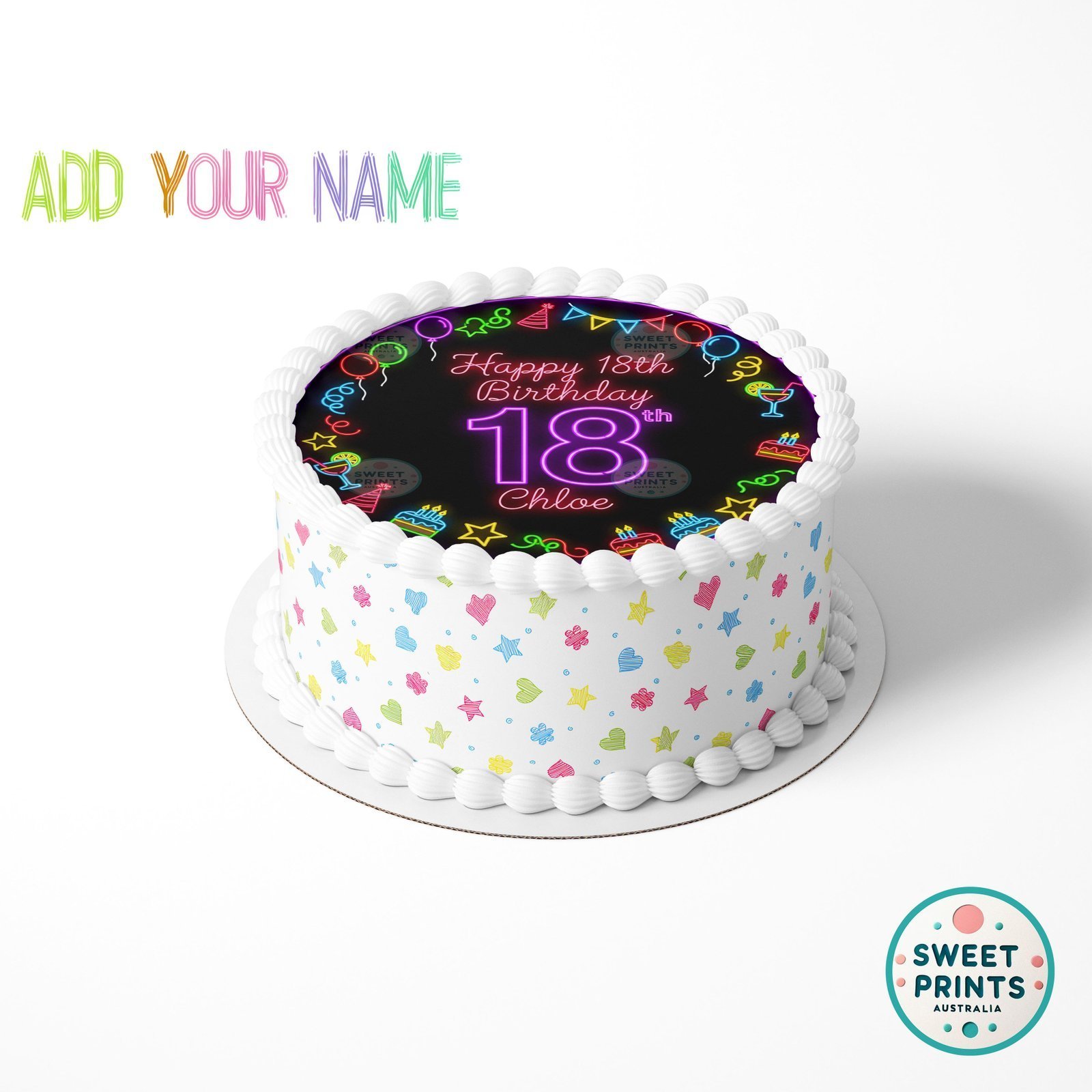 neon party custom 3 o - Image 2