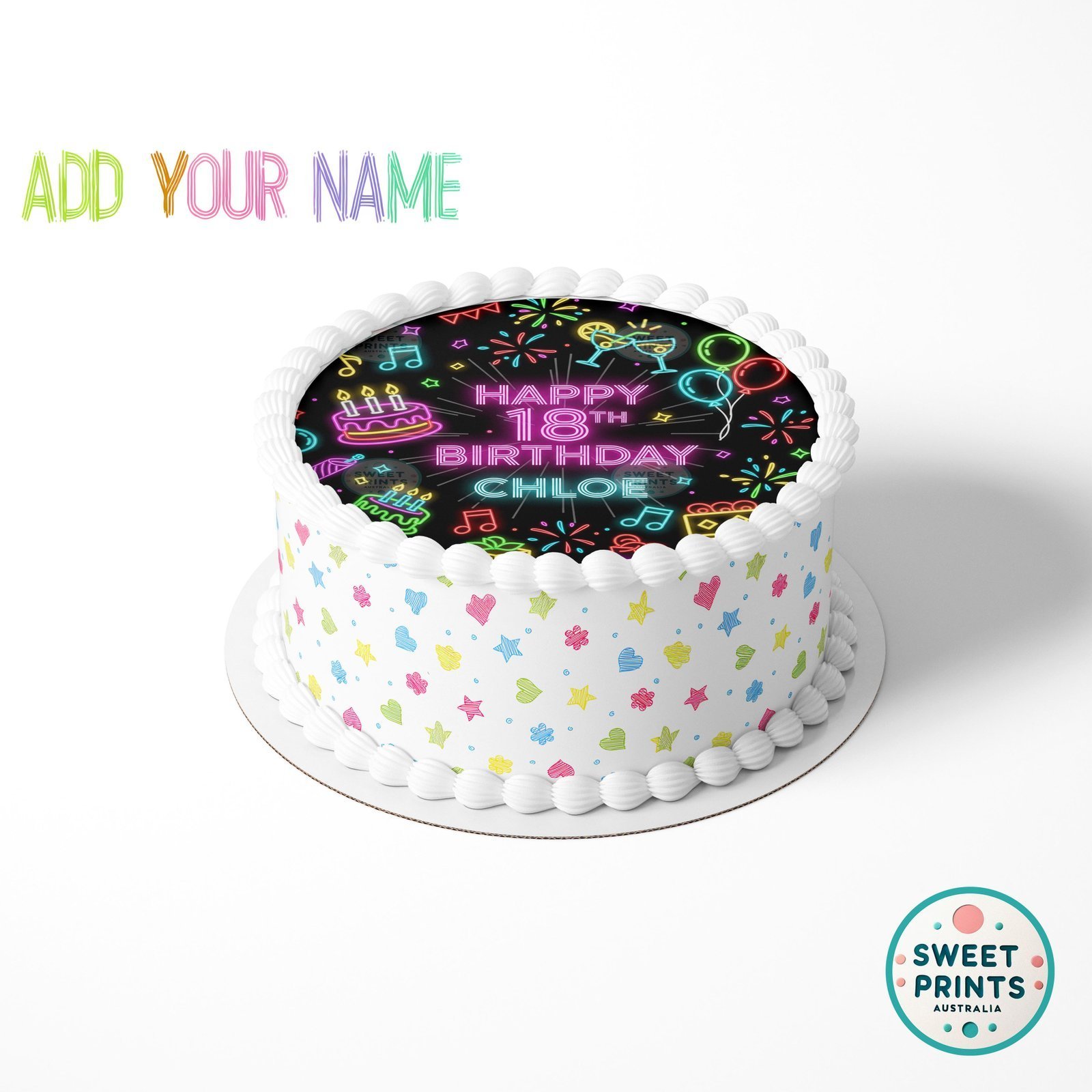 neon party custom 5 o - Image 2