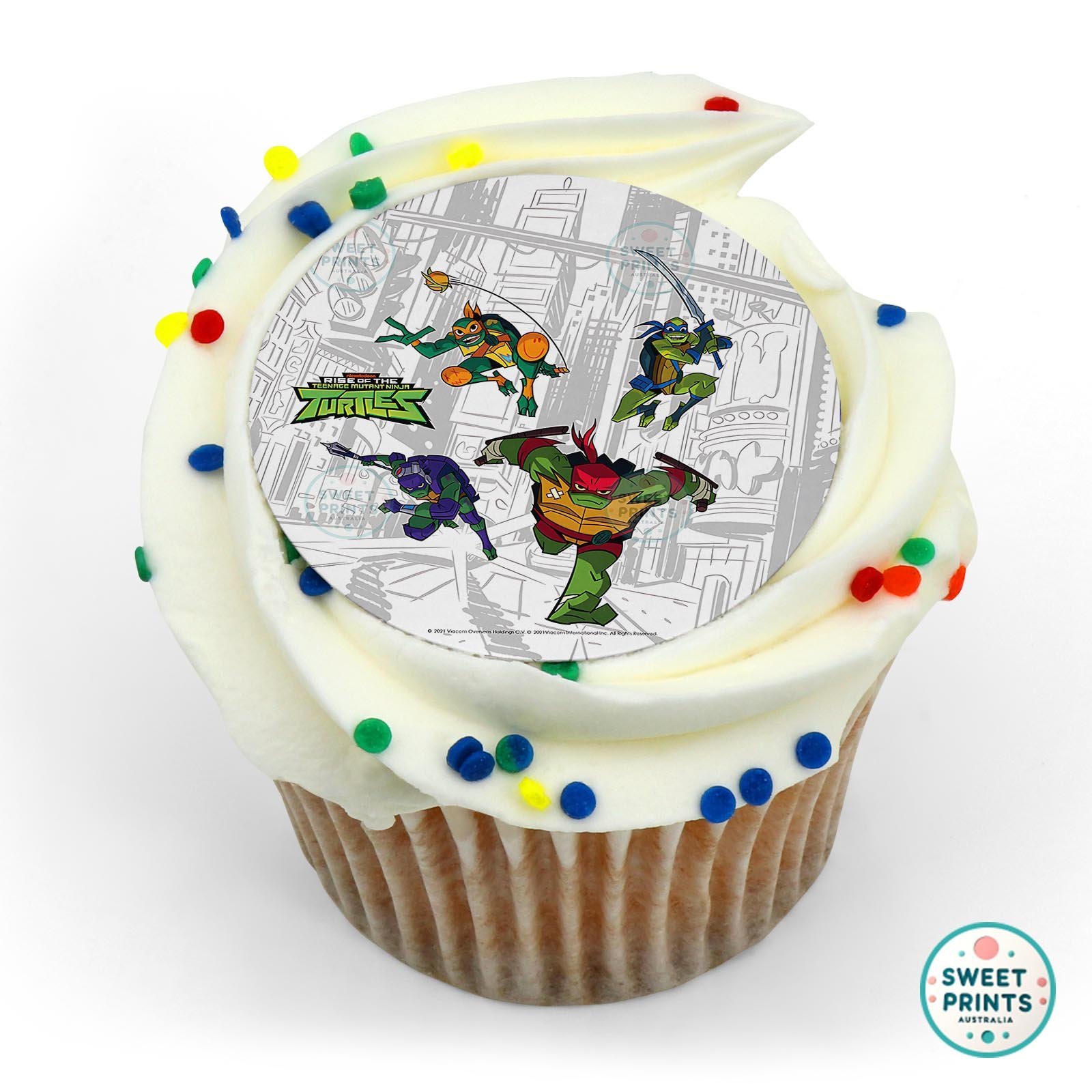 Ninja Turtles17 edible cake topper