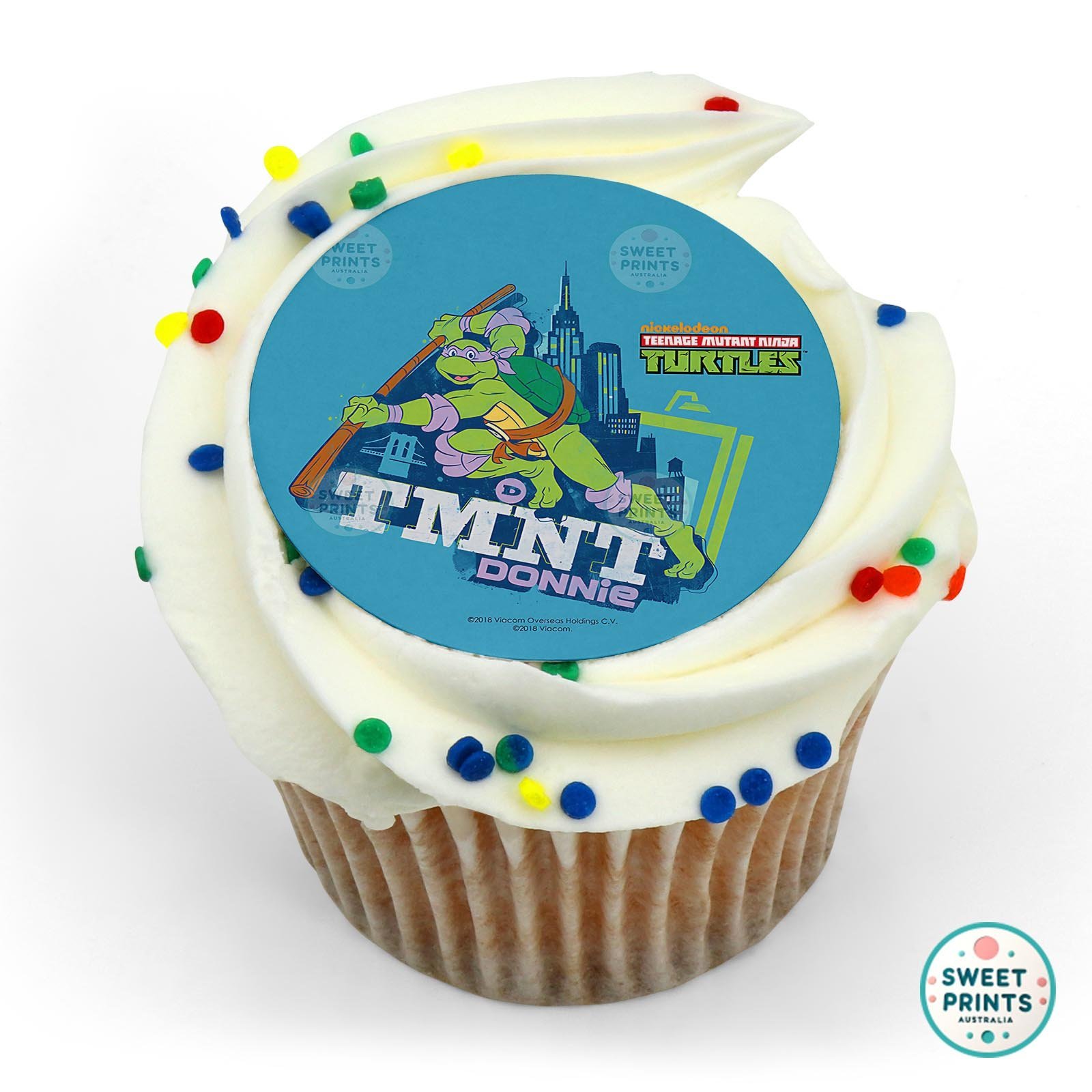 Ninja Turtles2 edible cake topper