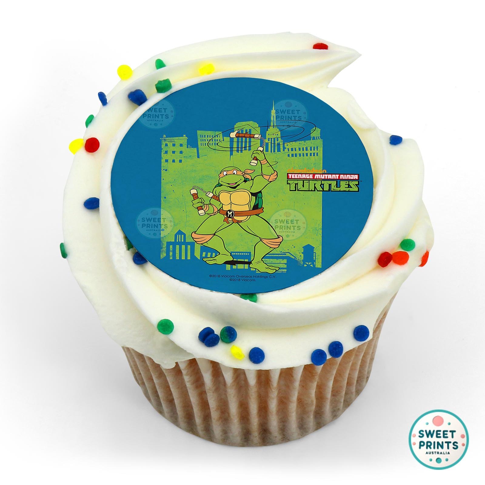Ninja Turtles4 edible cake topper
