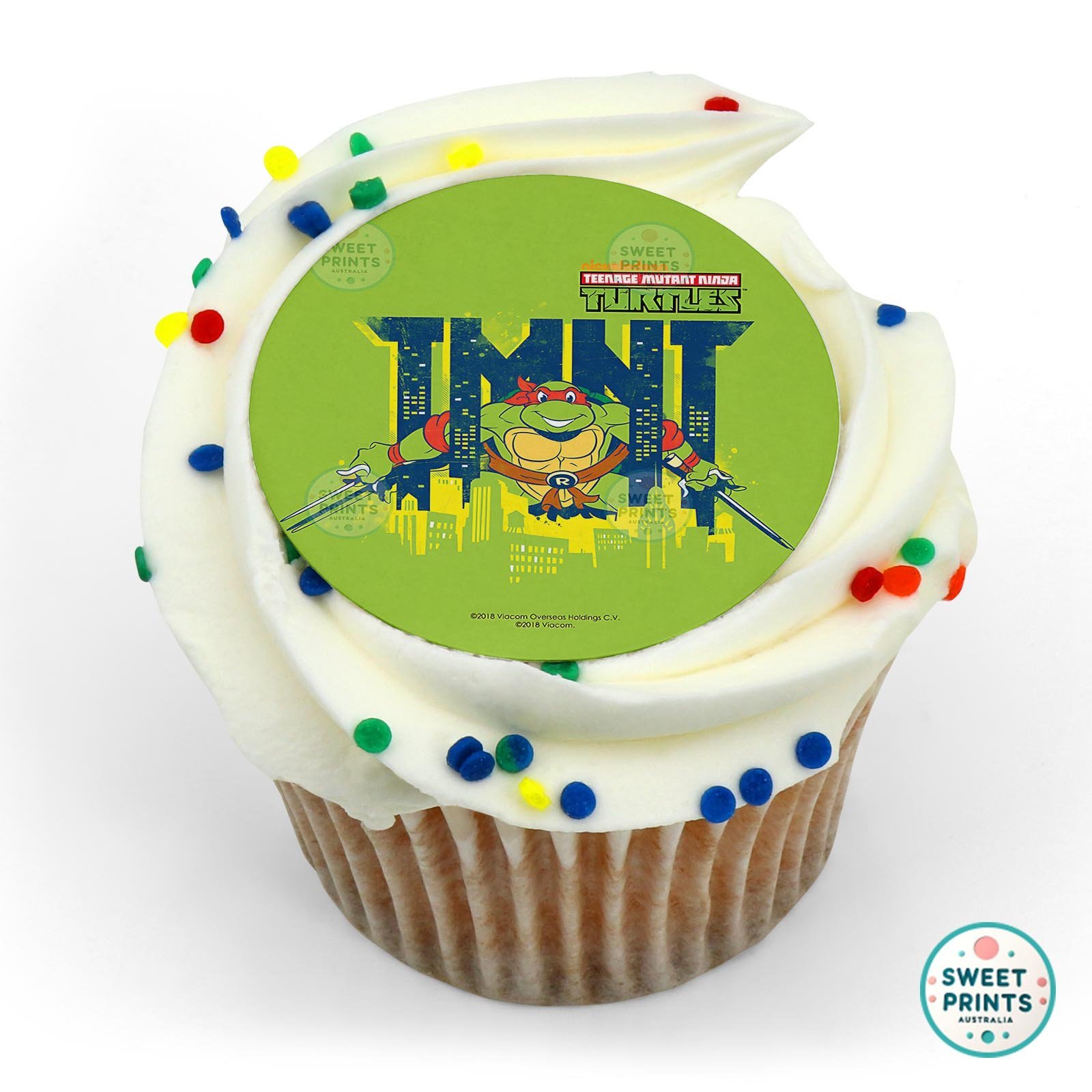 Ninja Turtles5 edible cake topper