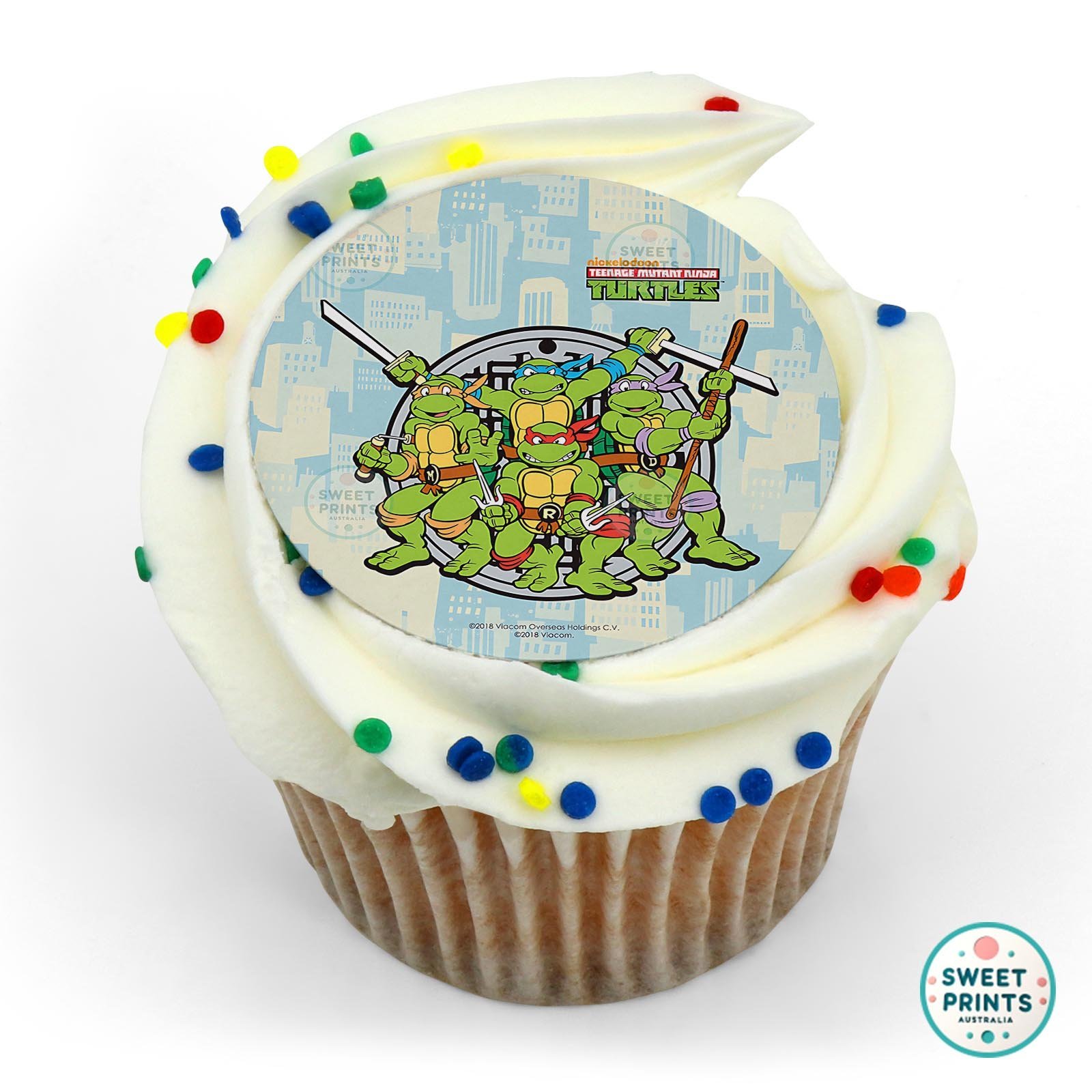 Ninja Turtles7 edible cake topper