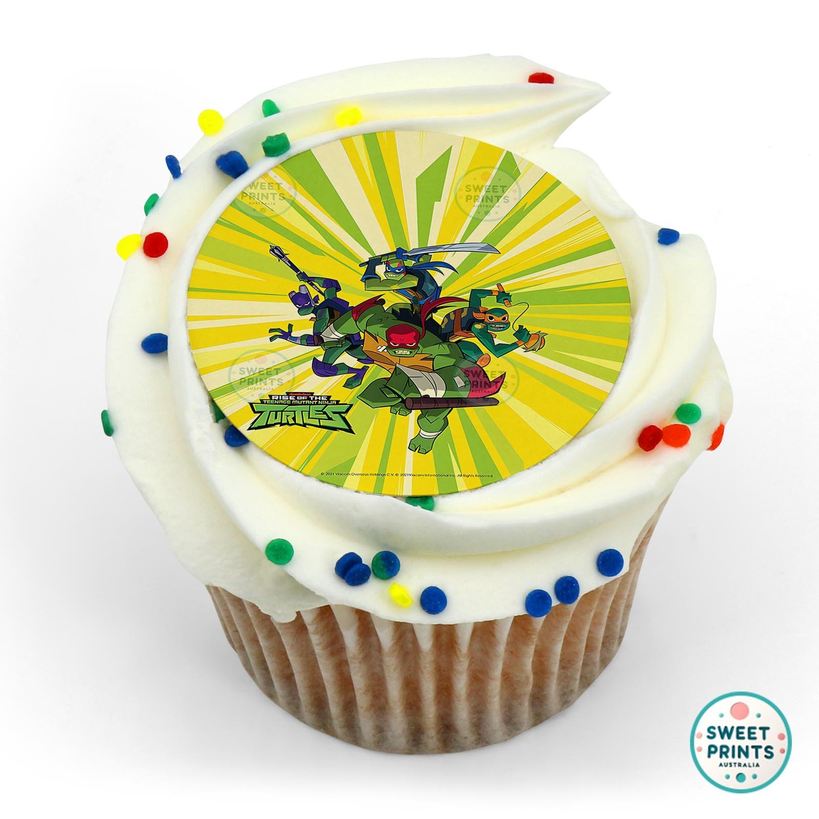 Ninja Turtles9 edible cake topper
