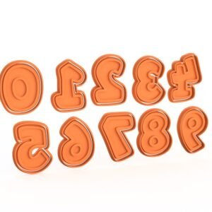 Numbers Cookie Cutter Set Of 10