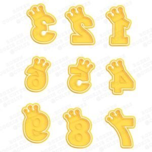 Numbers Cookie Cutter Set Of 9