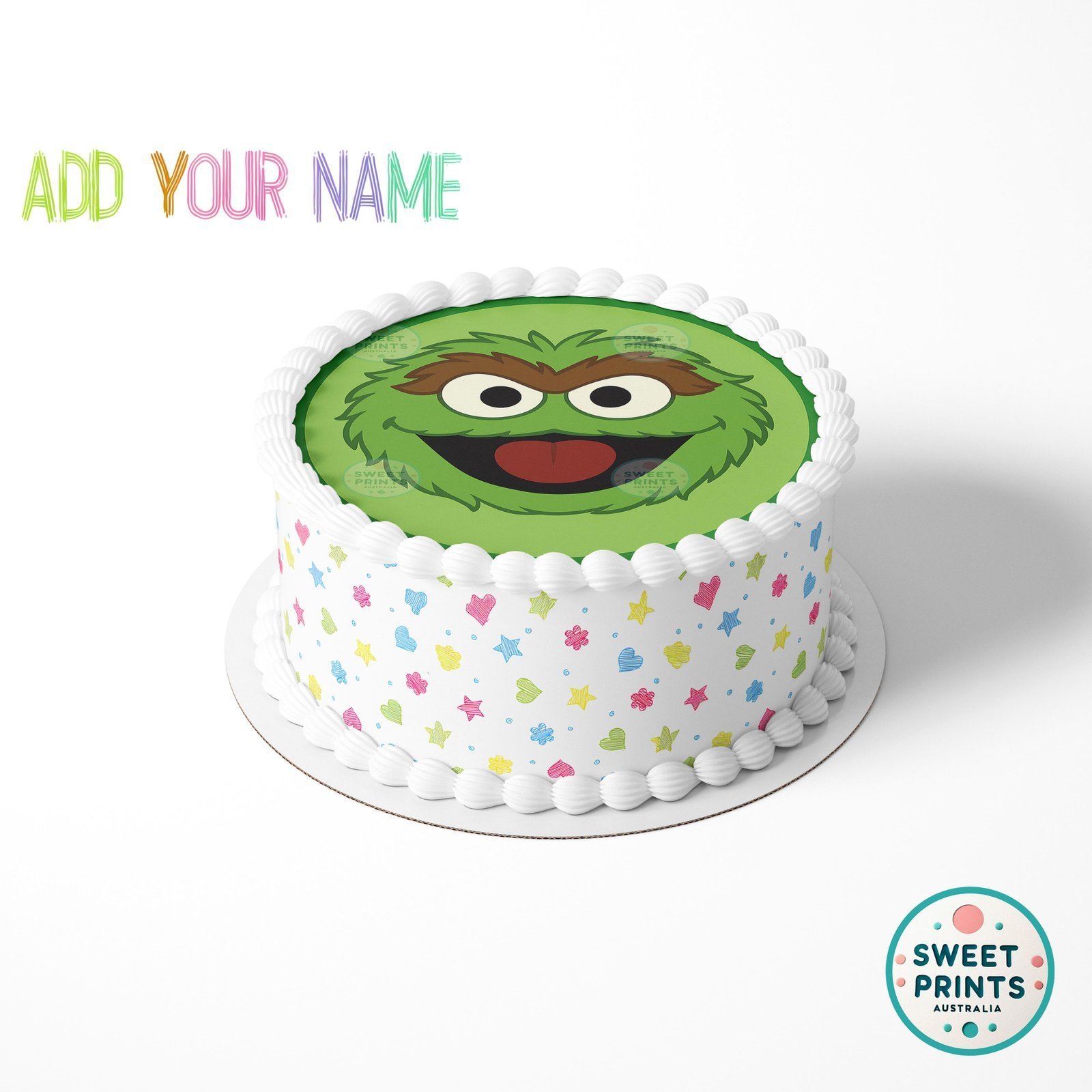 oscar the grouch emblem o - Image 2