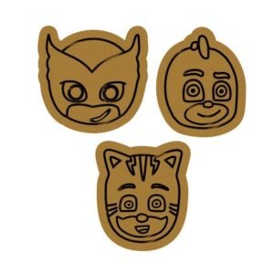 PJ Masks Hero Cookie Cutter Set Of 3