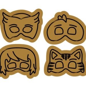 PJ Masks Hero Cookie Cutter Set Of 4