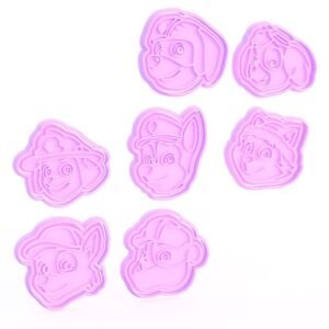 Paw Patrol Cookie Cutter Set Of 7