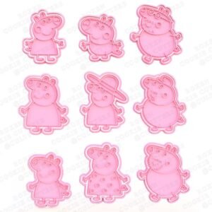 Peppa Pig Cookie Cutter Set Of 18 #1