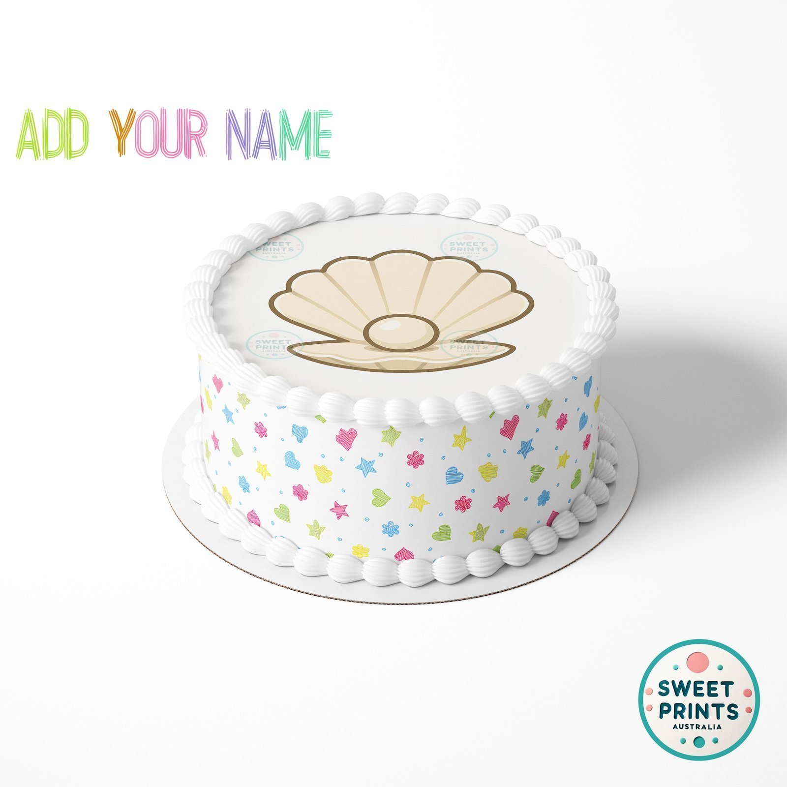 scallop shell with pearl o - Image 2
