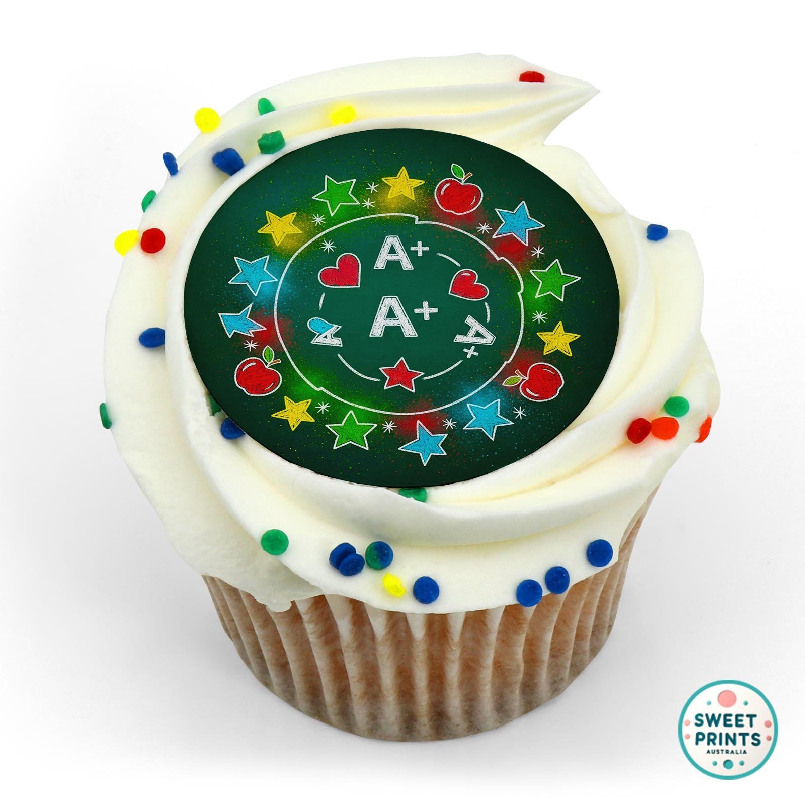 School Thank You Shine 14 edible cake topper