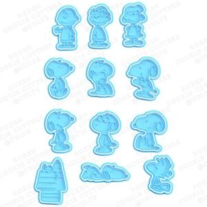 Snoopy Cookie Cutters Set Of 12