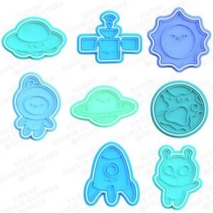Space Sun Cookie Cutter Set Of 8