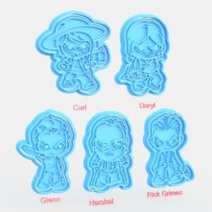 The Walking Dead TV Series Cookie Cutter Set Of 10