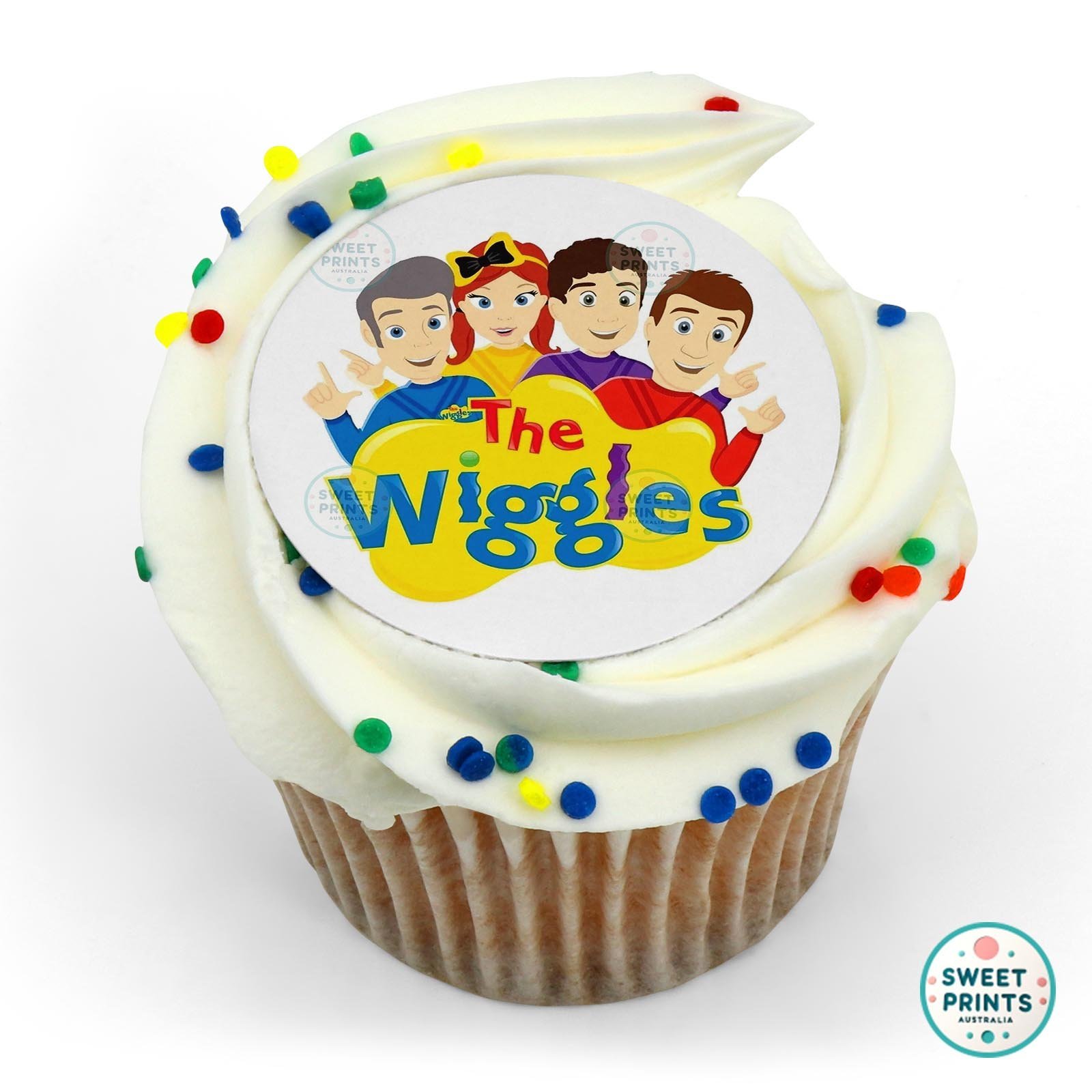 The Wiggles 10 edible cake topper