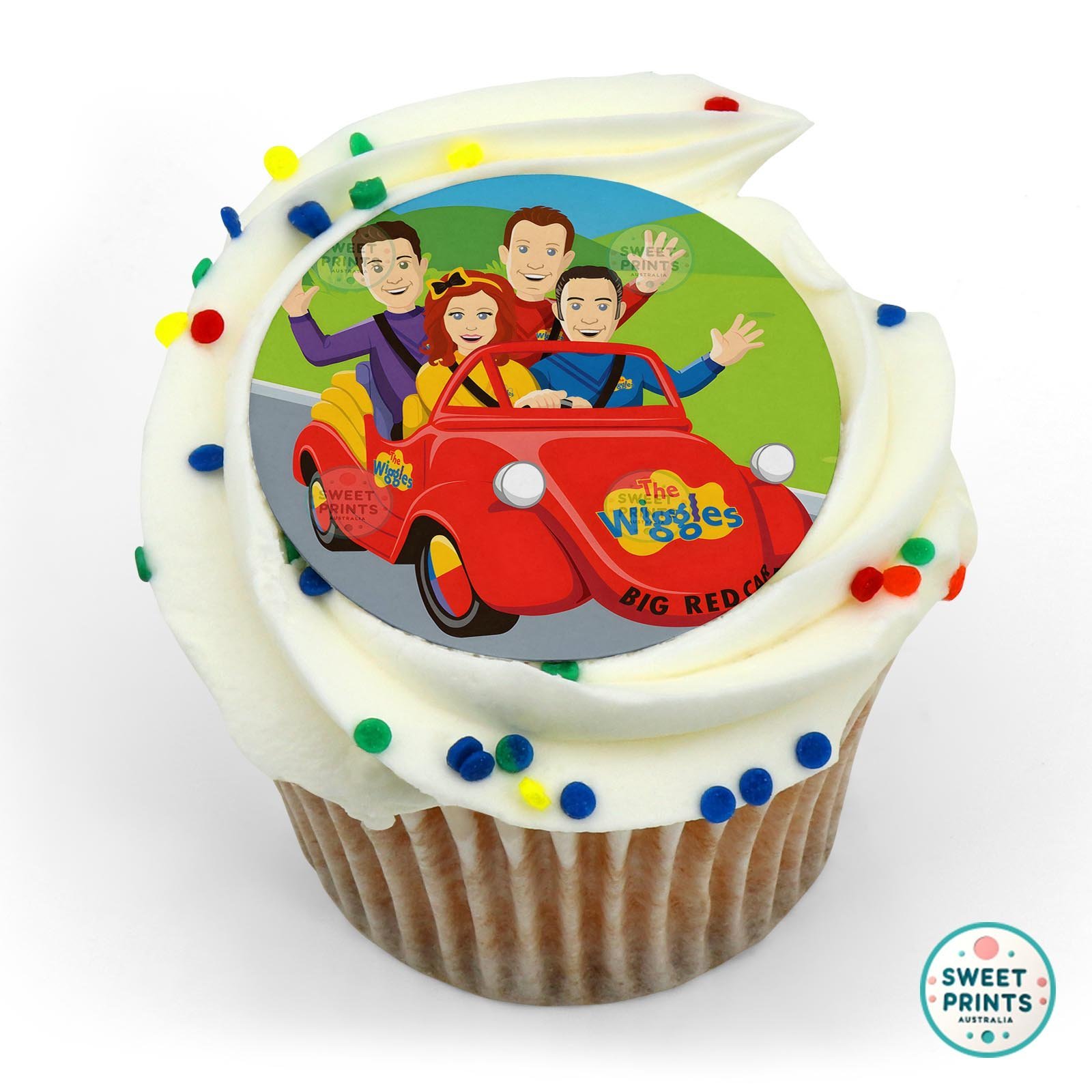 The Wiggles 1 edible cake topper