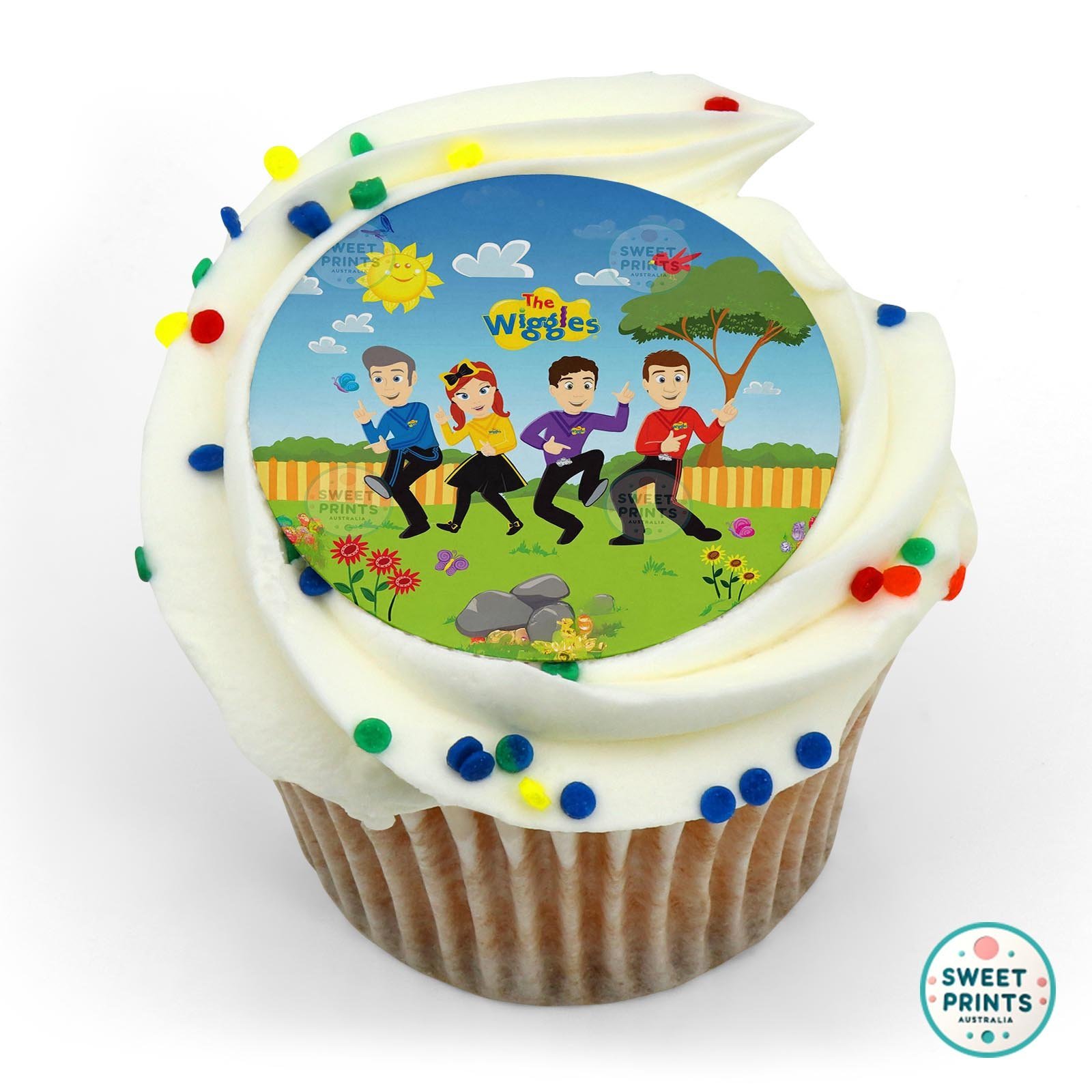 The Wiggles 2 edible cake topper