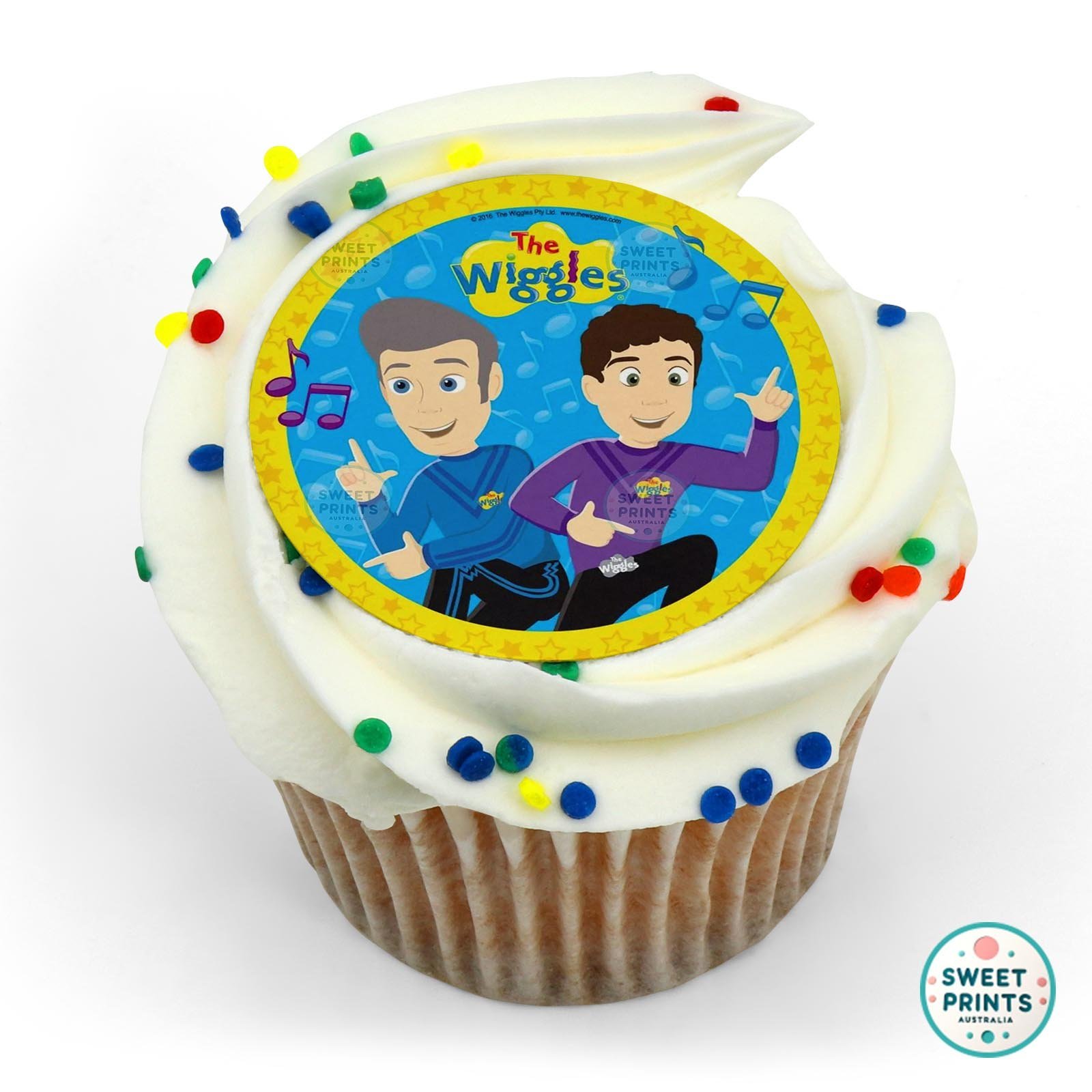 The Wiggles 9 edible cake topper