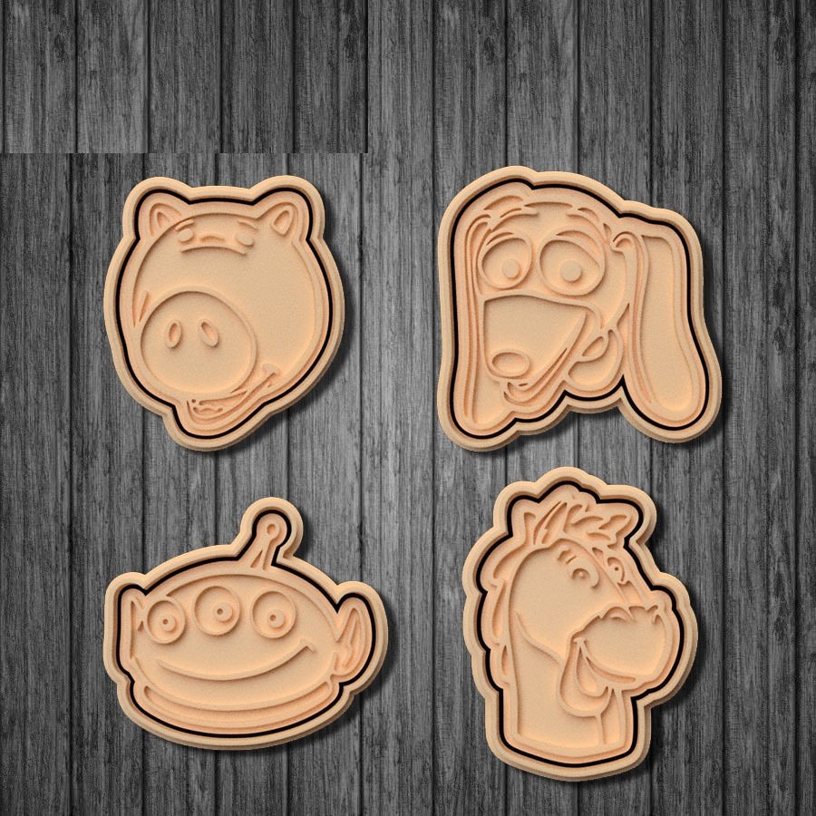 Toy Story Cookie Cutter Set Of 10 cookie cutter
