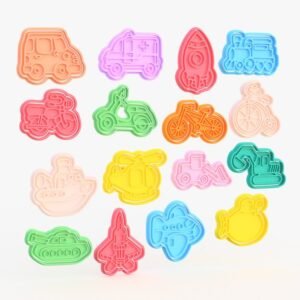 Transport Cookie Cutters Set Of 16