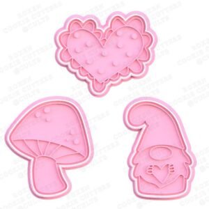 Valentines Day Cookie Cutter Set Of 3 #2