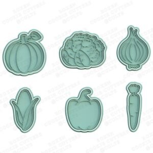 Vegetables Cookie Cutter Set Of 6