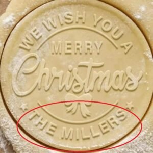 We Wish You Christmas Debosser 1