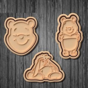 Winnie The Pooh Cookie Cutter Set Of 6