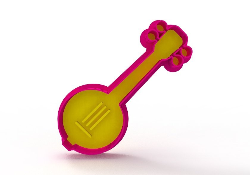 Banjo cookie cutter