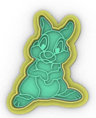 Pan cookie cutter