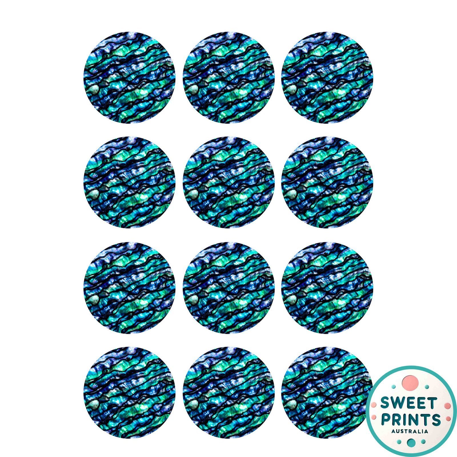 pattern new zealand paua o - Image 2