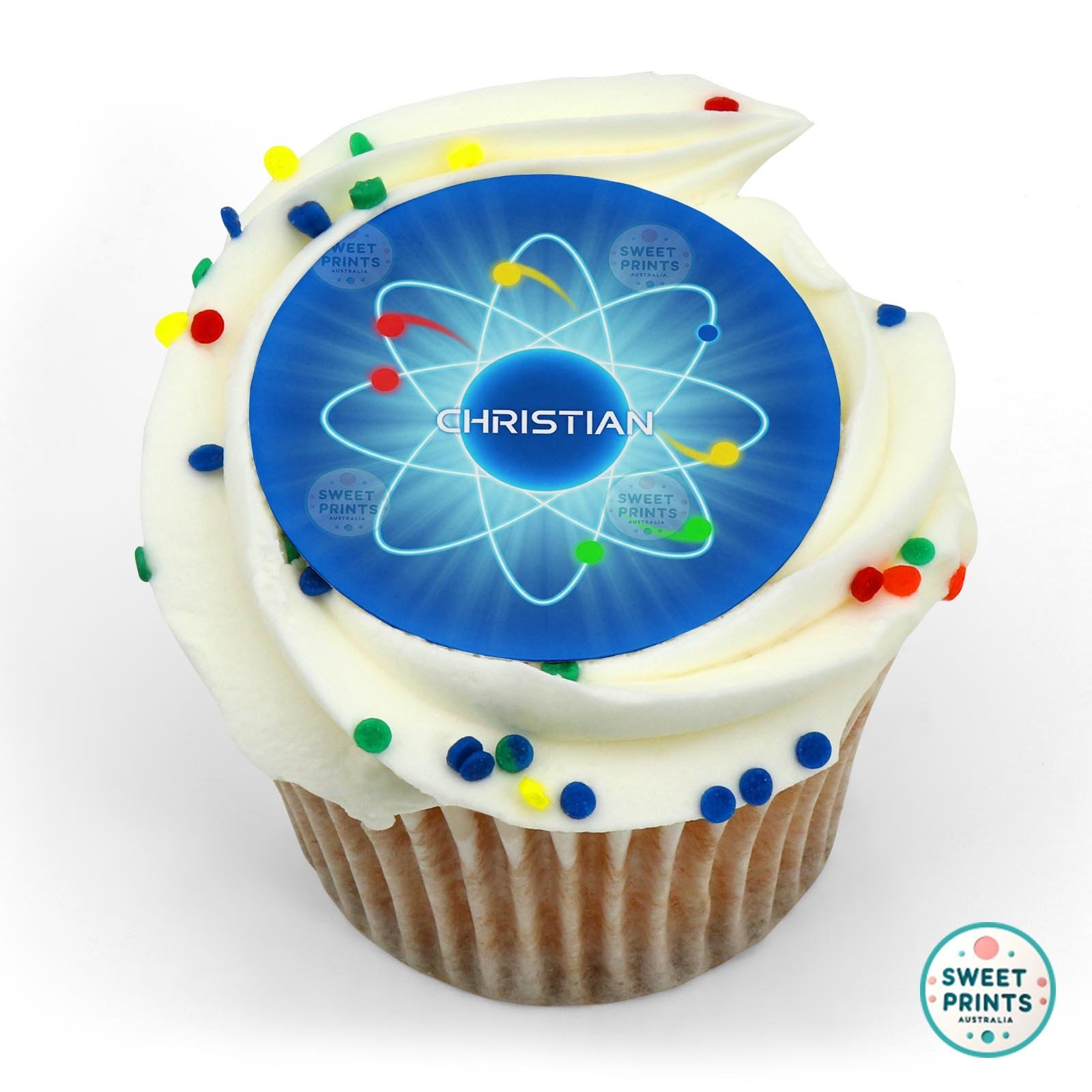 Science Chemical Custom 2 edible cake topper