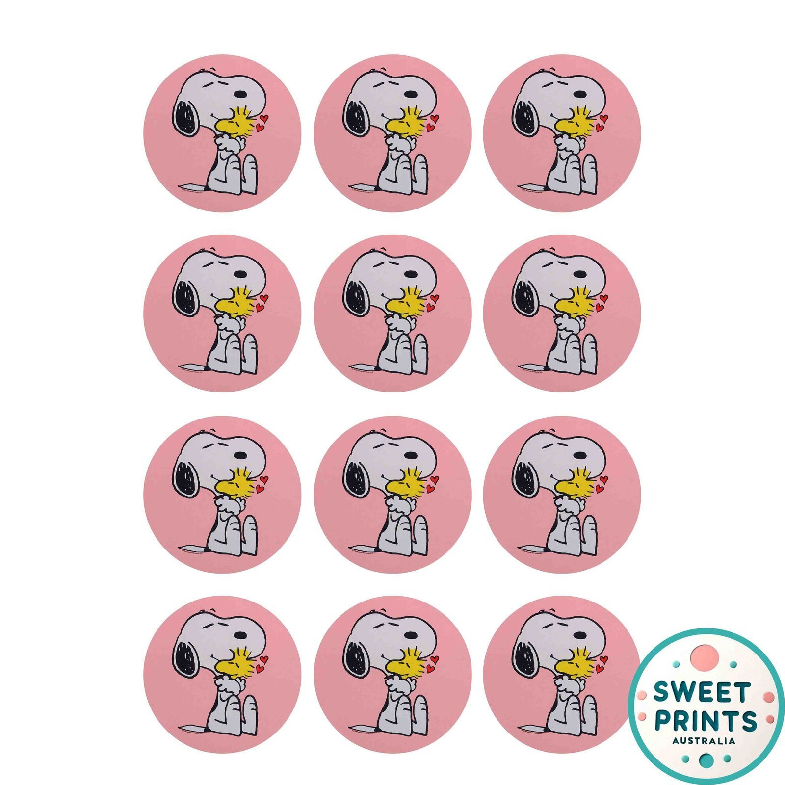 snoopy pink o - Image 2
