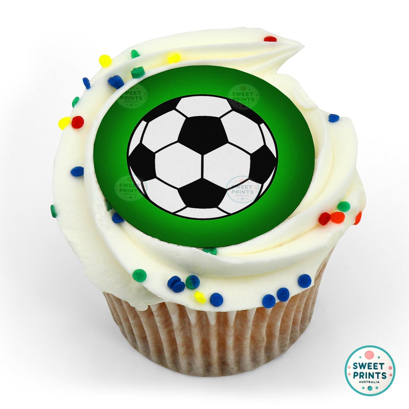 Soccer 2706 edible cake topper