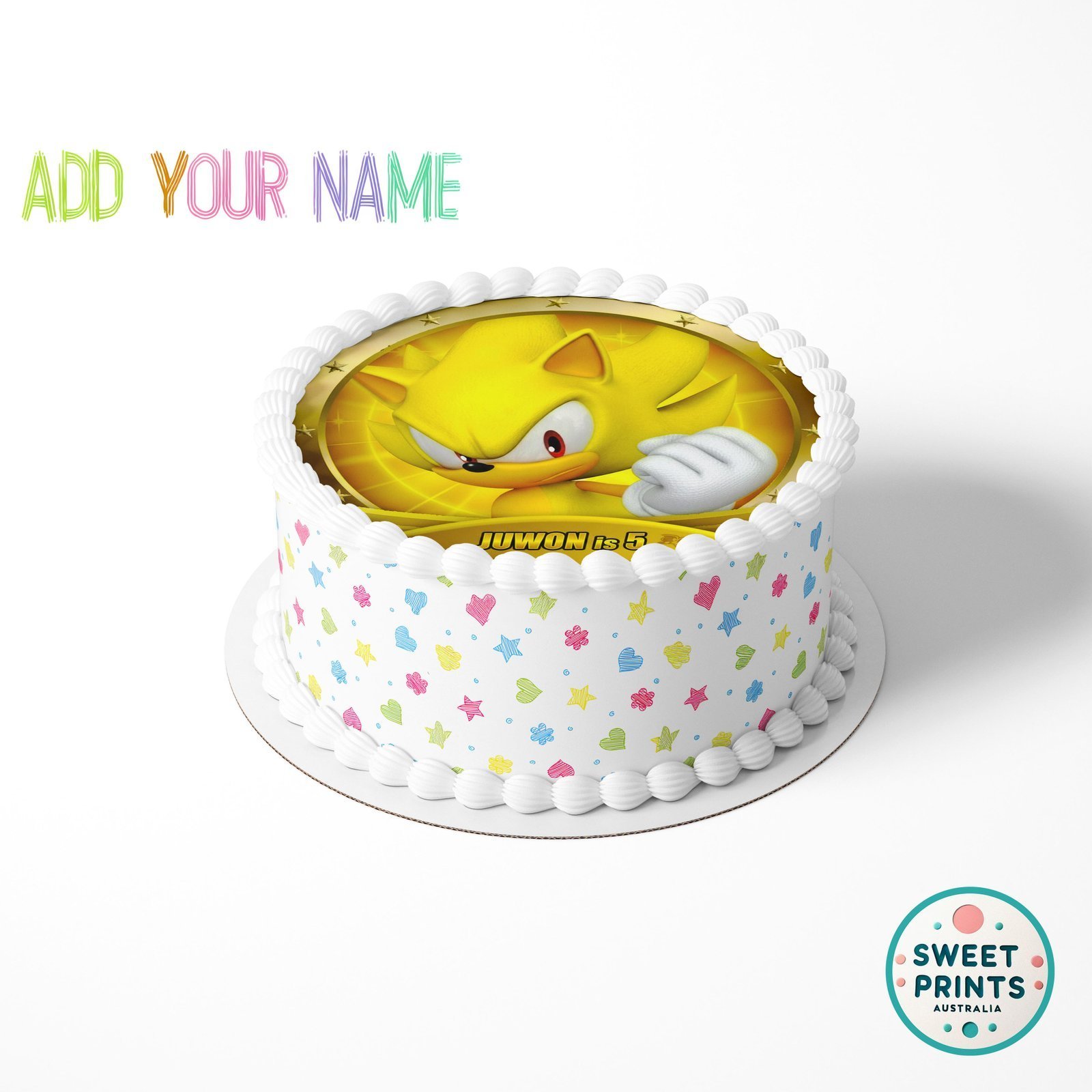 sonic yellow custom 0202 o - Image 3