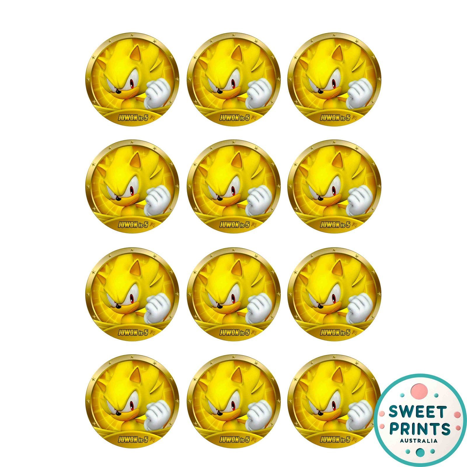 sonic yellow custom 0202 o - Image 2