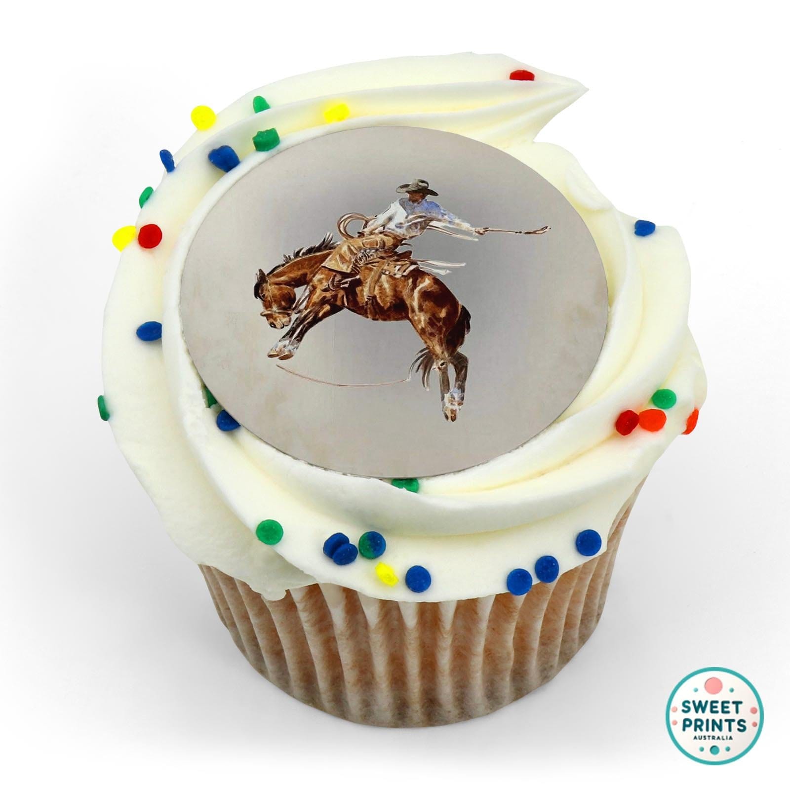 First Rodeo 16 edible cake topper