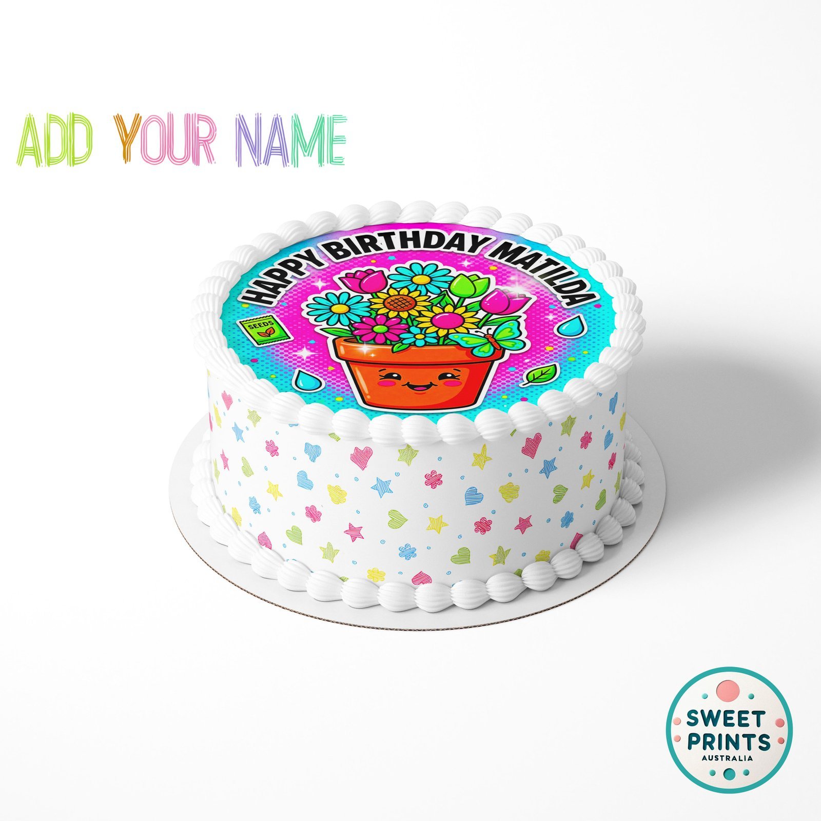 gardening flowerpot flowers butterfly 1 o custom 3 o - Image 2