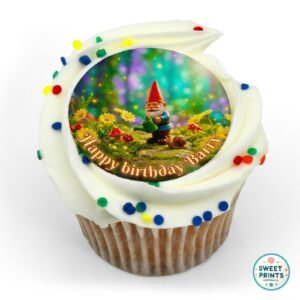 gardening gnome flowers snail 1 o custom 8 o