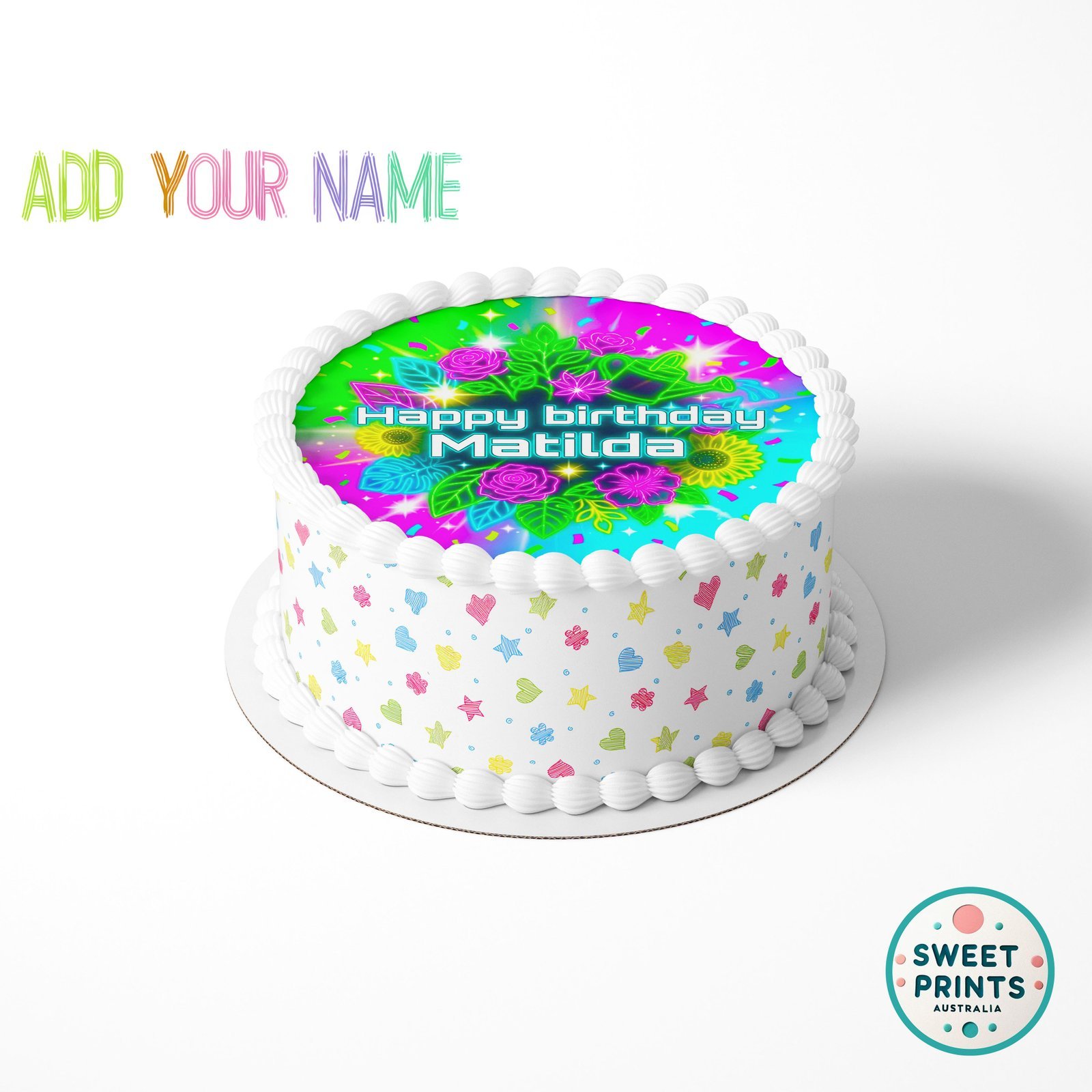gardening text flowers wateringcan 1 o custom 14 o - Image 2