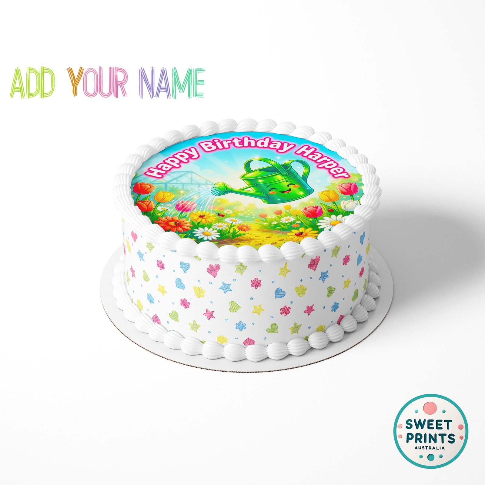 gardening wateringcan flowers ladybugs 1 o custom 18 o - Image 2