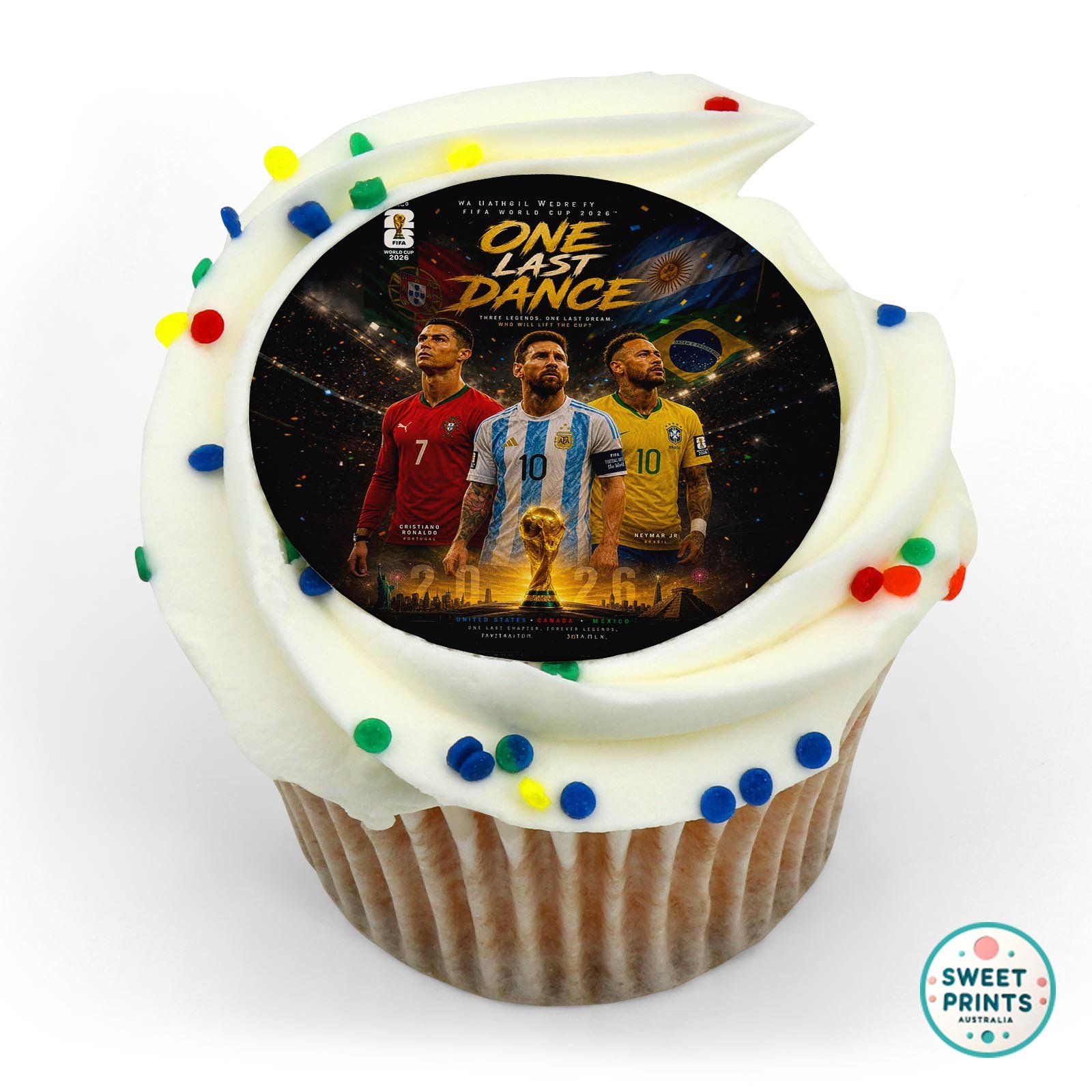 Fifa World Cup 2026 15 edible cake topper