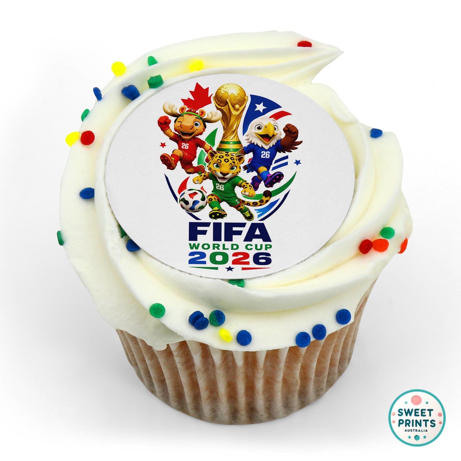 Fifa World Cup 2026 16 edible cake topper