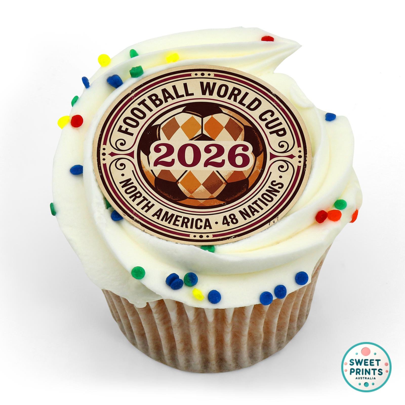 Fifa World Cup 2026 38 edible cake topper