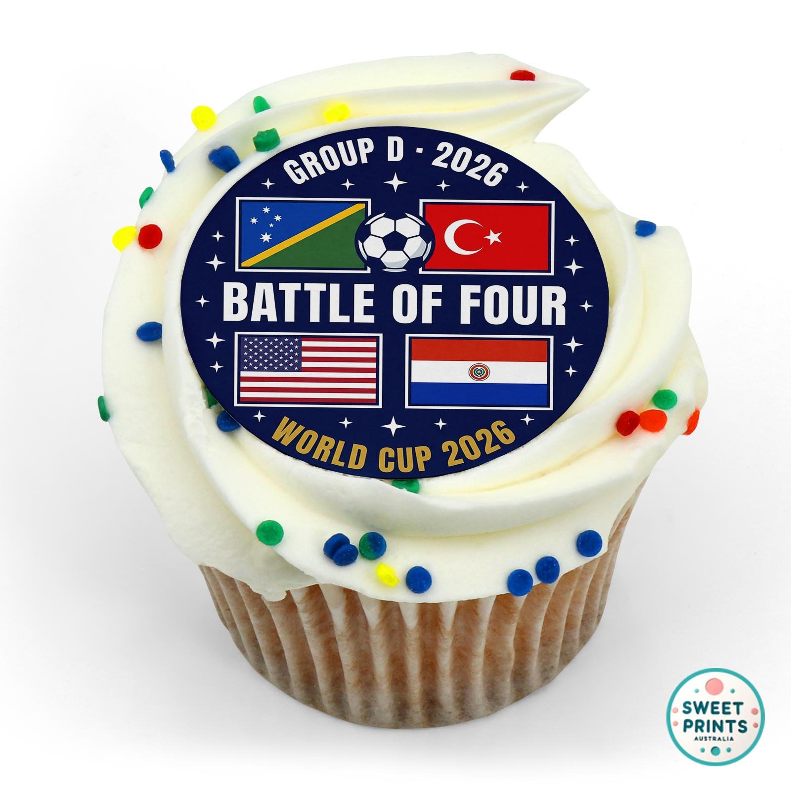 Fifa World Cup 2026 44 edible cake topper