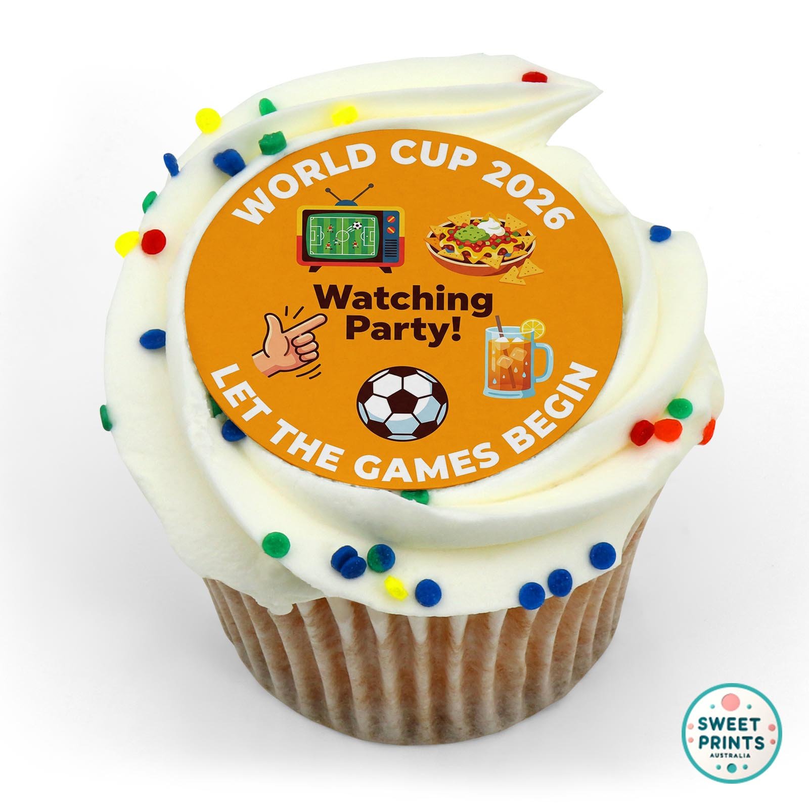 Fifa World Cup 2026 48 edible cake topper